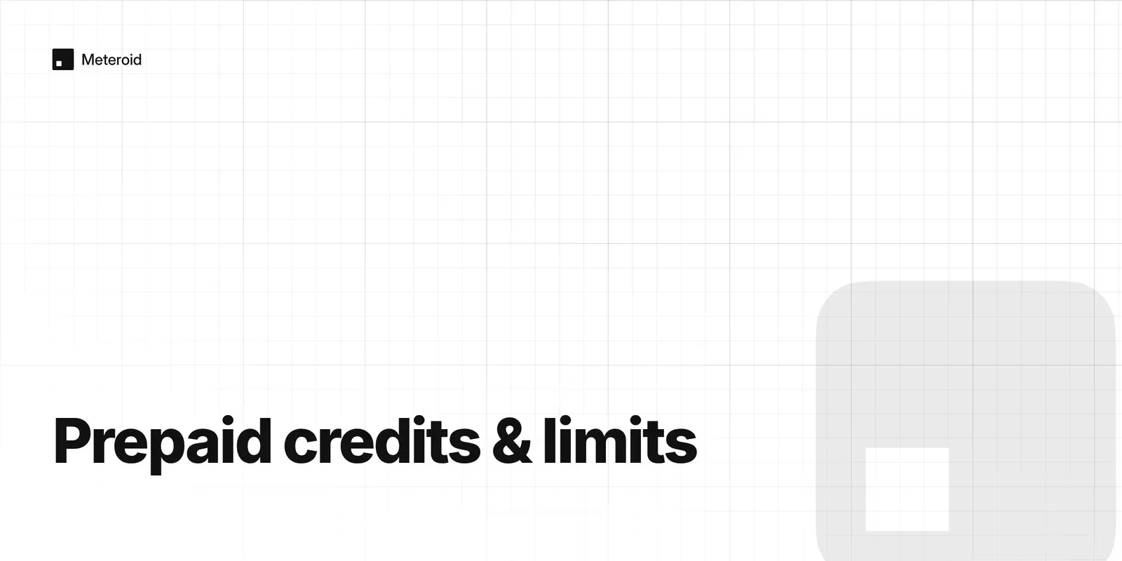Prepaid credits and real-time usage enforcement