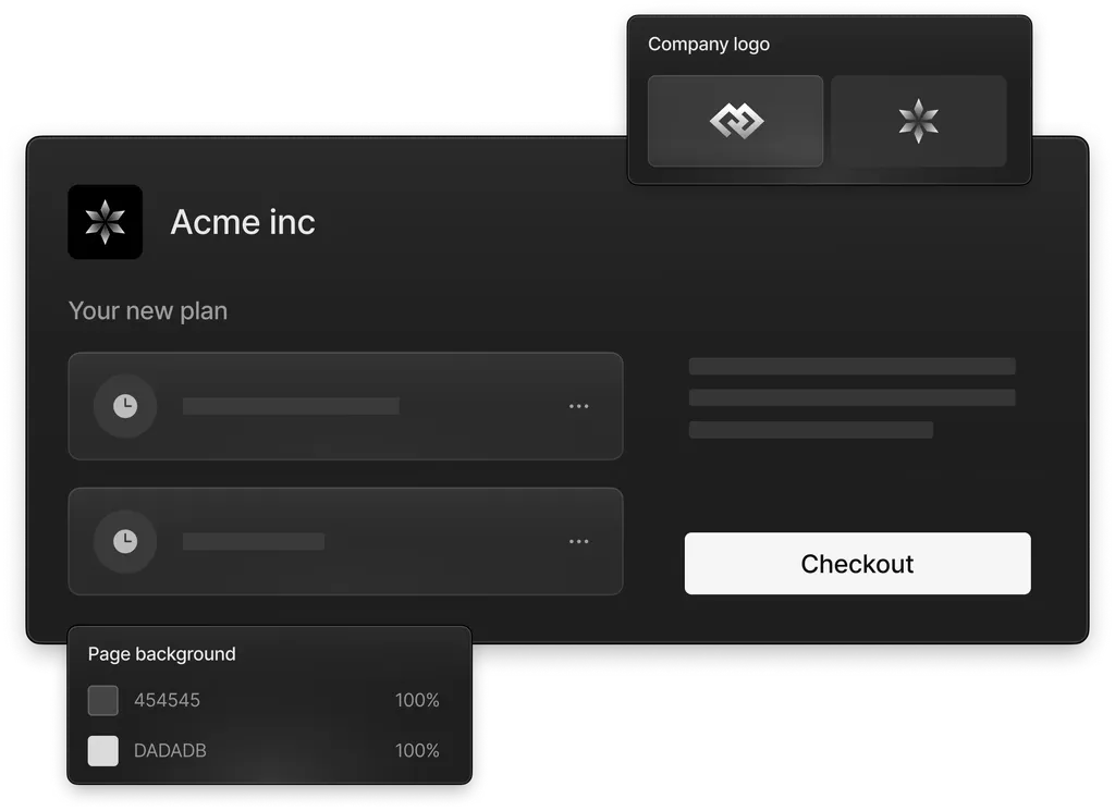 Meteroid checkout flow preview